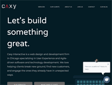 Tablet Screenshot of caxy.com